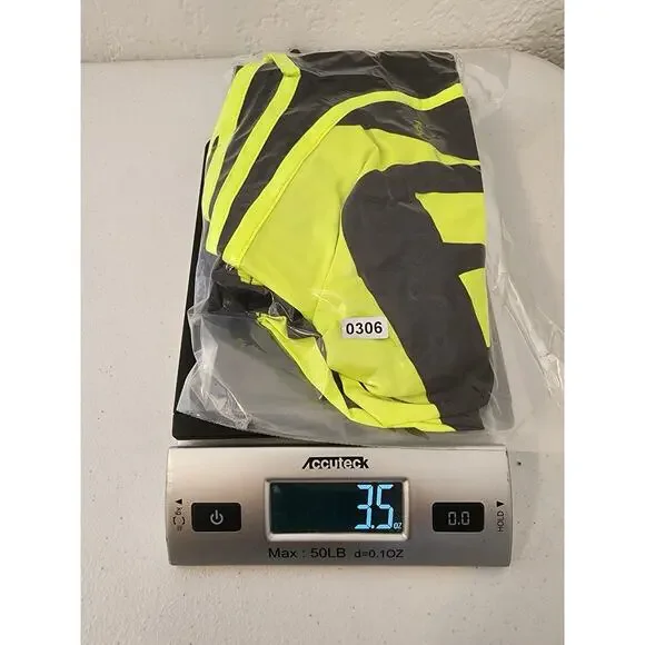 Nike Running Shorts Womens XS Neon Black Run Retro Lined Atheistic Performance - Picture 8 of 8